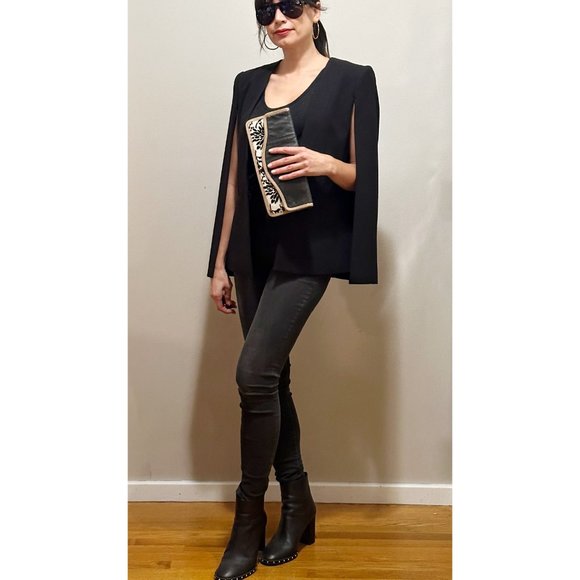 BCBGMaxAzria Jackets & Blazers - BCBGMAZAZARIA Cape blazer NWT! Perfect!